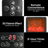 Pronti 2000W 3D Fire PTC Electric Portable Room Heater - Extra Image