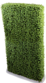 Deluxe Portable Buxus Hedge UV Resistant 100cm Long x 200cm High - Side View