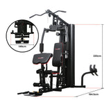 Powertrain JX-89 Multi Station Home Gym 68kg Weight Cable Machine - Extra Image
