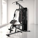 Powertrain Multi Station Home Gym with 68kg Weights Preacher Curl Pad