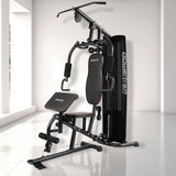 Powertrain Multi Station Home Gym with 68kg Weights Preacher Curl Pad - Extra Image