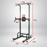 Powertrain Multi Station Home Gym Chin-up Pull-up Tower