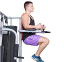 Powertrain Home Gym Multi Station Exercise 175lb Weights Dumbbells