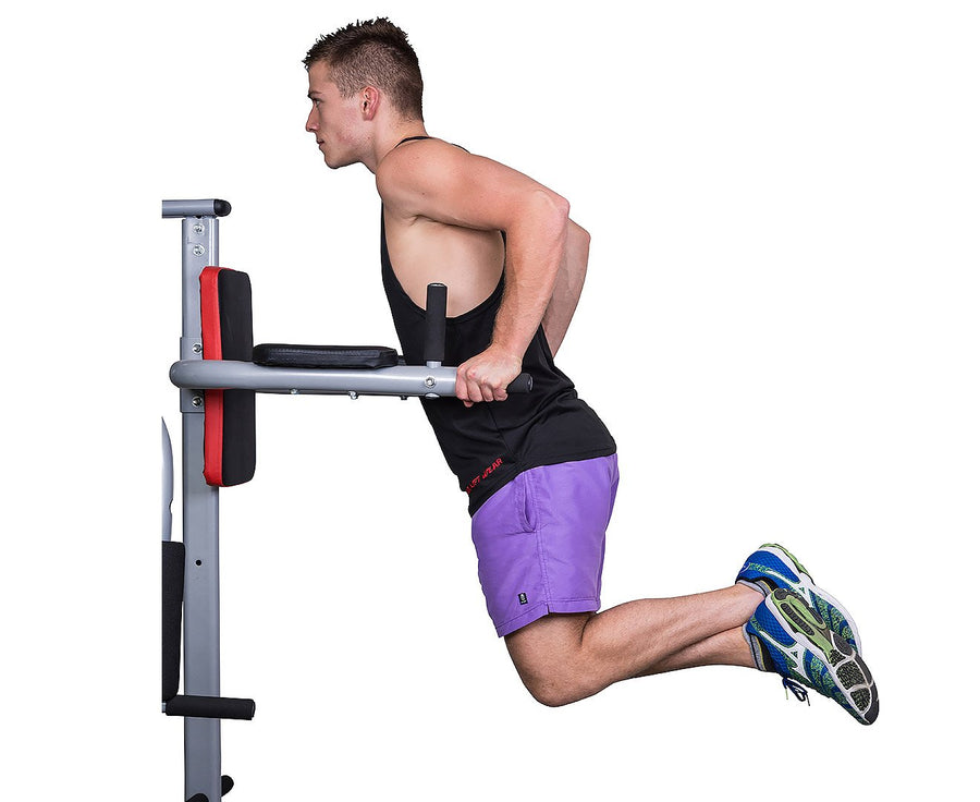 Powertrain Home Gym Multi Station Exercise 175lb Weights Dumbbells