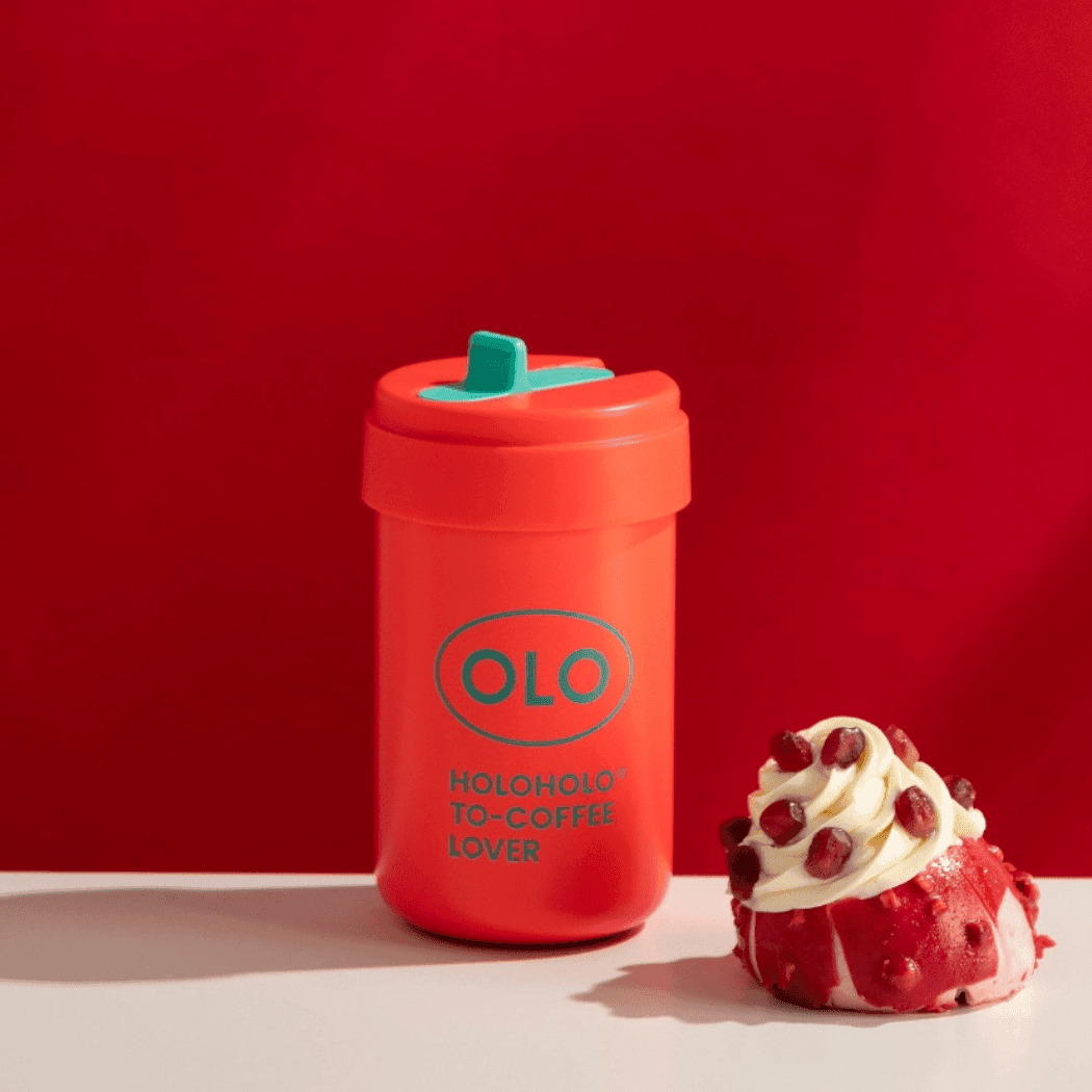 HOLOHOLO Thermo Coffee Cup 380Ml Red-2006733351322521601
