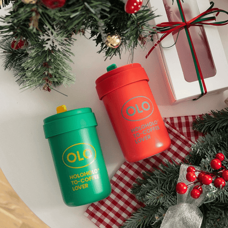 HOLOHOLO Thermo Coffee Cup 380Ml Green-1954803061474070530