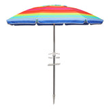 Mountview 2.2M Outdoor Beach Umbrellas Sand Colorful - Extra Image