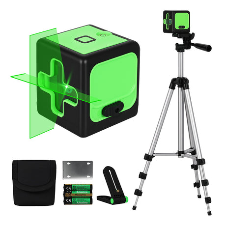 Traderight Green Laser Level with Tripod 25m IP54 Kit-1960920174802636800
