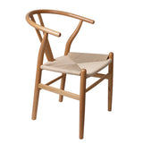 Levede 2x Dining Chairs Wooden Hans Clear - Low Angle