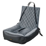 Pawz Pet Car Seat Dog Seat Travel Safety Booster Grey - Extra Image