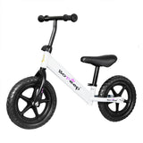 BoPeep Kids Balance Bike Ride On Toys White-2006733050679005184