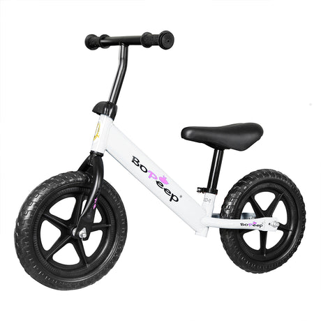 BoPeep Kids Balance Bike Ride On Toys White-2006733050679005184