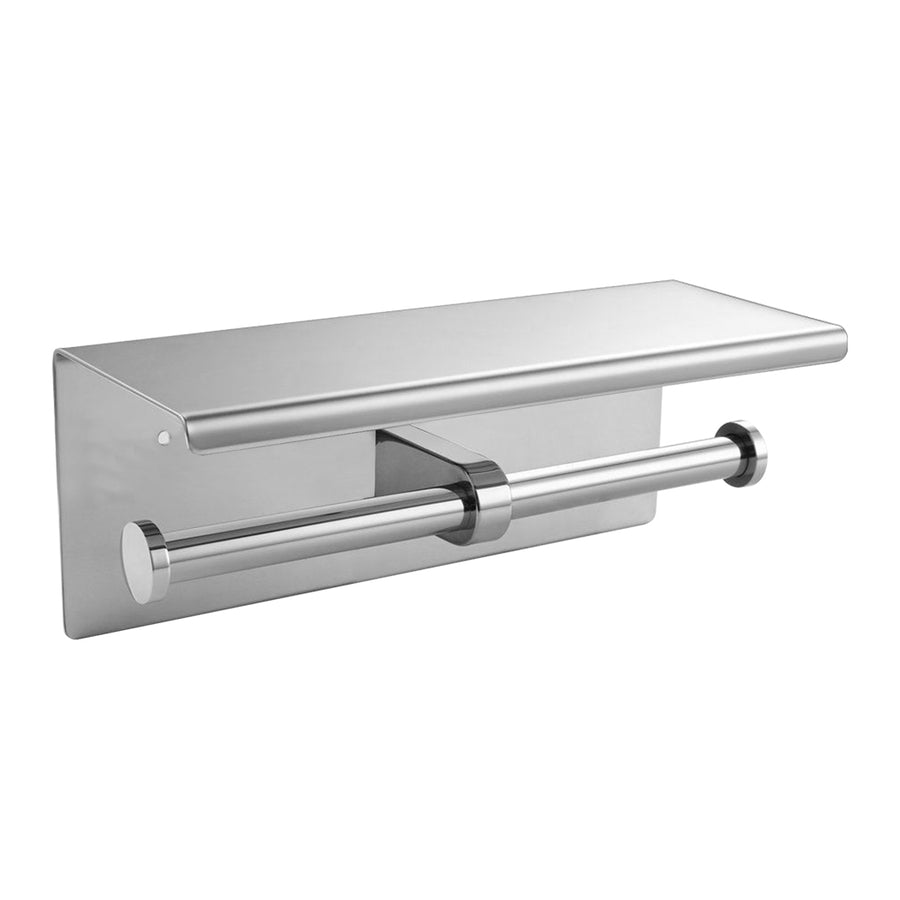 Toilet Paper Holder Double Roll Stainless-2018816660294733824