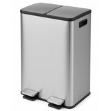 Toque 60L Pedal Bin Kitchen Waste Can Recycling Dustbin - Extra Image