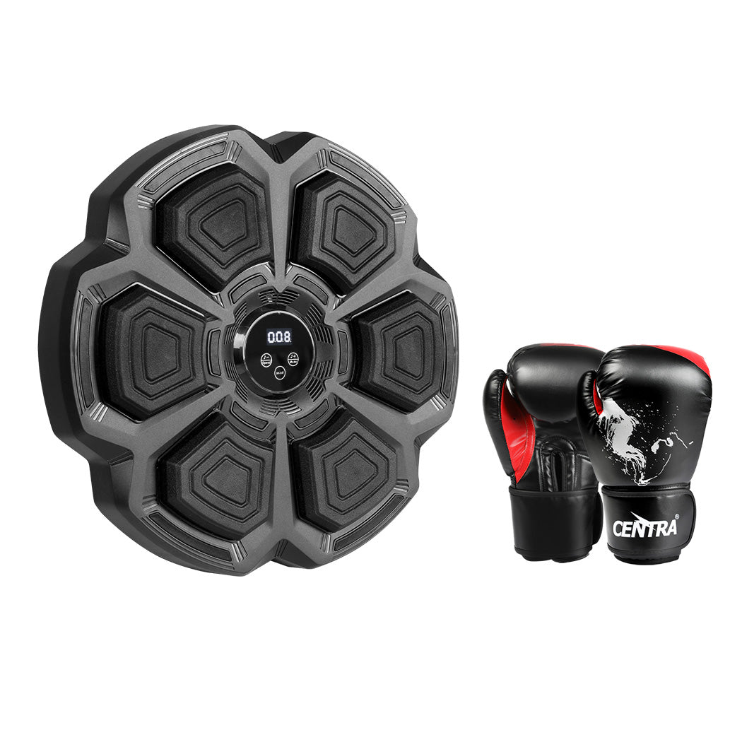Centra Punching Box With 8OZ Boxing Glove Black-1954802364108115968