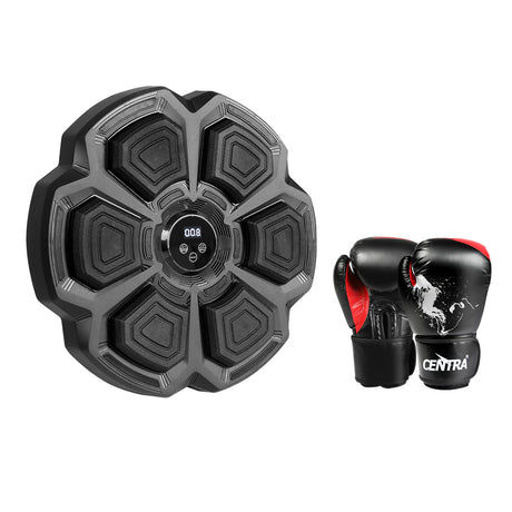 Centra Punching Box With 8OZ Boxing Glove Black-1954802364108115968