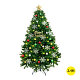 SANTACO Christmas Tree 2.4M 8Ft Xmas 2.4 Meter-2018816916310855680