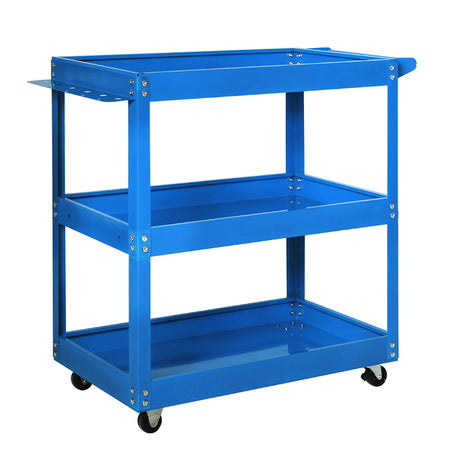 Traderight Tool Cart Trolley Toolbox Blue-2006733183038656512