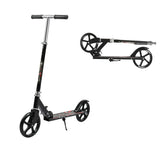 MONVELO Folding Scooter Dual Large Wheels Black - Extra Image