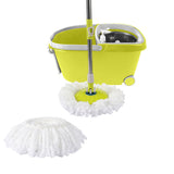 Cleanflo Spin Mop Bucket Set 360? Spinning Green - Low Angle