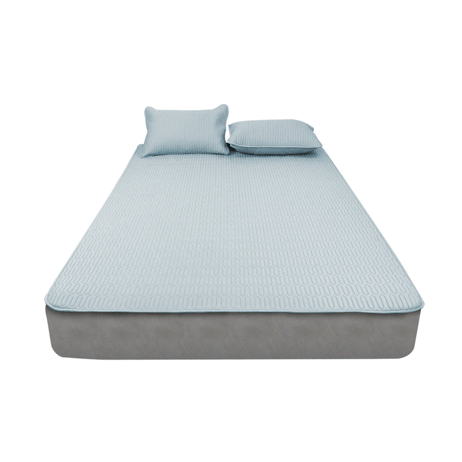 DreamZ Latex Cooling Bed Sheet Set Fitted 3PCS Double-2006733219164196864