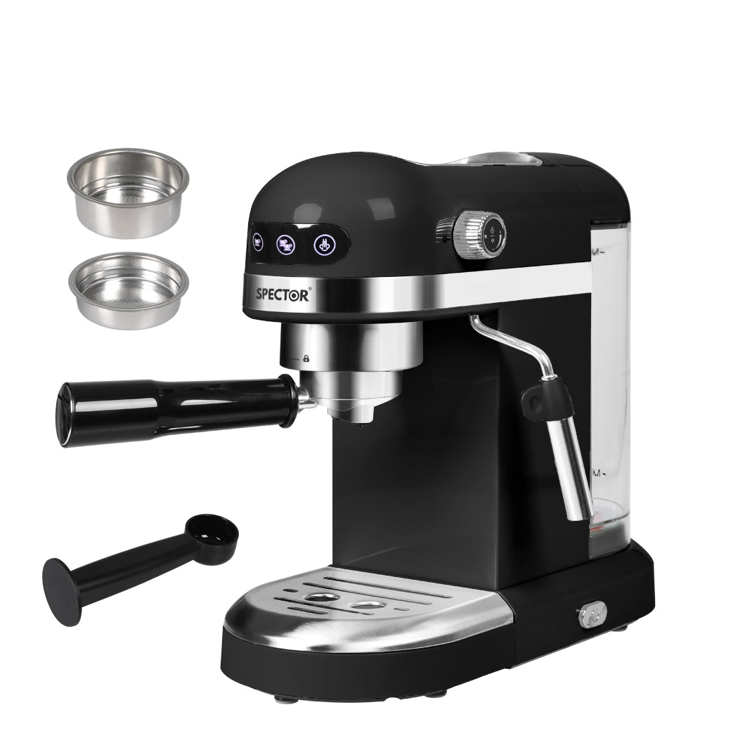 Spector Coffee Maker Machine Espresso Black-2018816889995792384