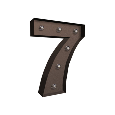 LED Metal Number Lights Free Standing-2006733427558191104