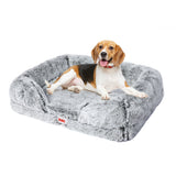 PaWz Pet Bed Orthopedic Sofa Dog Beds M Medium - Close-Up Angle