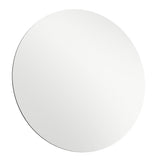 Yezi 50cm Round Wall Mirror Frameless Tempered Glass - Extra Image