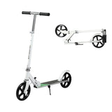 MONVELO Folding Scooter Dual Large Wheels White-2006732742351523840