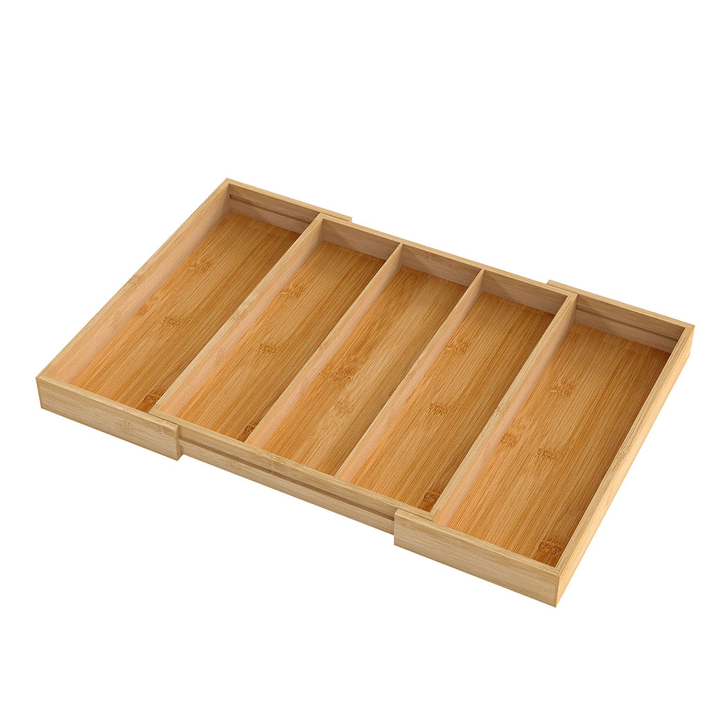 Toque Bamboo Expandable Kitchen Drawer Organizer Storage-2006732763281100800