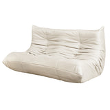 Levede 2 Seaters Floor Sofa Caterpillar Lounge - Low Angle