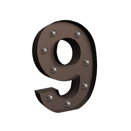 LED Metal Number Lights Free Standing-2006733427742740480