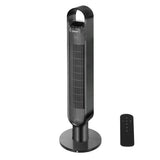Spector Portable Bladeless Tower Fan Black - Low Angle