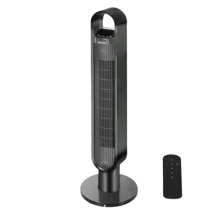 Spector Portable Bladeless Tower Fan Black-2018816840016465920