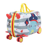 BoPeep Kids Ride On Suitcase Children - Low Angle