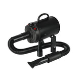 Dog Cat Pet Hair Dryer Grooming Blow Black - Low Angle
