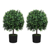 Lambu Artificial Boxwood Topiary Ball Tree-2018816831992762368