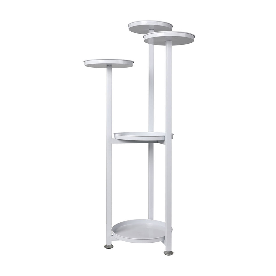 Levede Plant Stand Outdoor Indoor Flower White Medium-2006732929799163904
