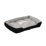 PaWz Pet Bed Dog Beds Bedding Mattress L Black Large - Low Angle