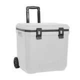 Mountview Cooler Ice Box 27L/43L Portable Chest Trolly For Camping BBQ Picnic - Low Angle