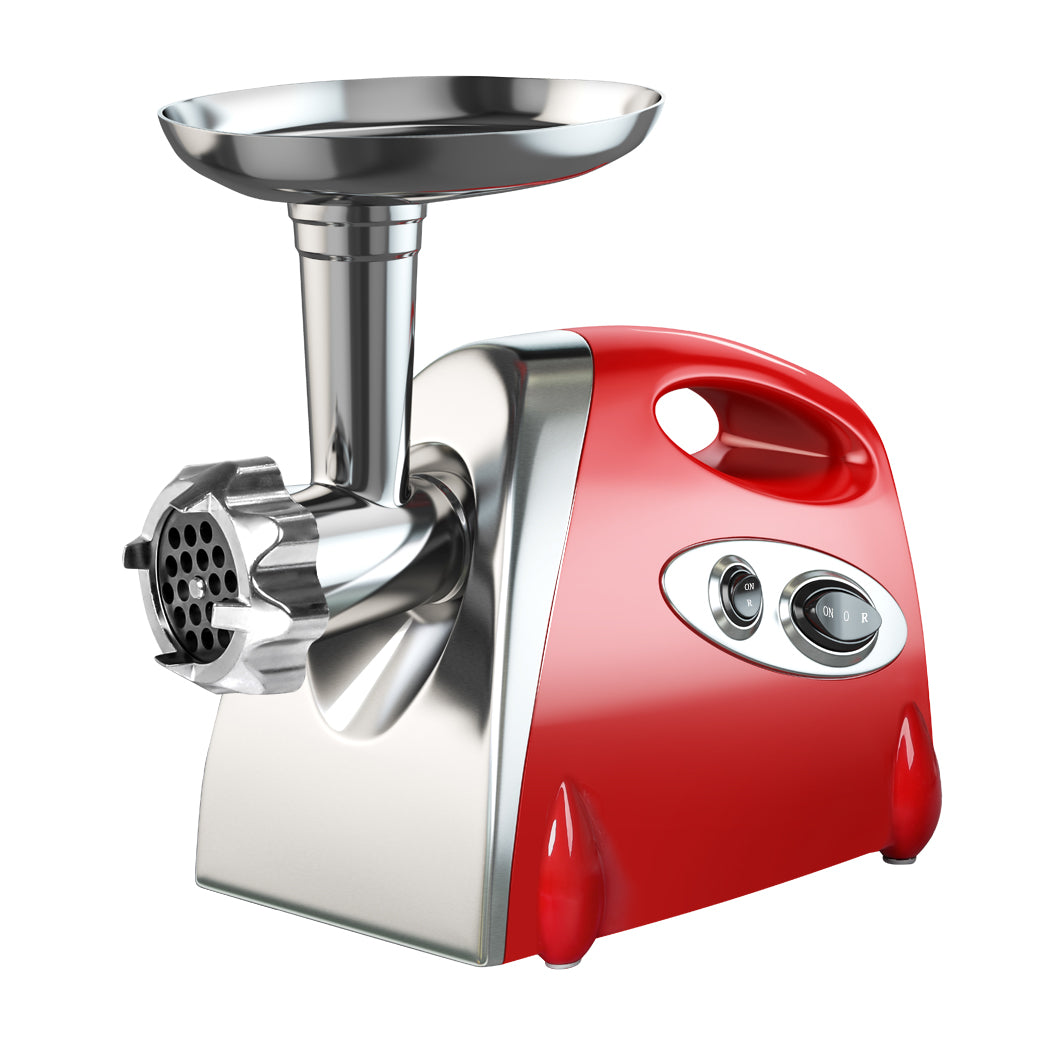 800W Electric Meat Grinder Mincer Sausage Red-2018816839370543104