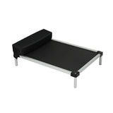 PaWz Pet Trampoline Aluminium Frame L Black Large - Low Angle