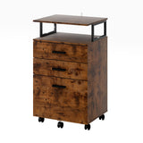 Levede Mobile File Cabinet 3 Drawers Home Office Desk - Extra Image