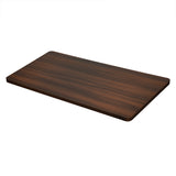 Levede Desktop For Motorised Adjustable Black 140X70CM Walnut - Low Angle