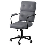 LEVEDE Ergonomic Office Chair Computer PU Grey - Extra Image