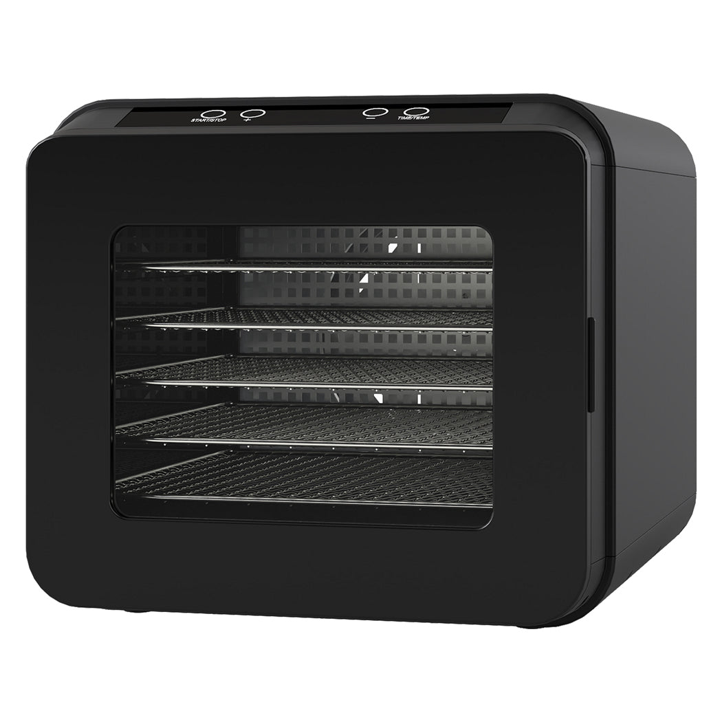 Spector 6 Trays Food Dehydrator Fruit Dehydrators Black-2006733421786828800