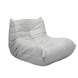 Levede Floor Chair Caterpillar Sofa Grey - Low Angle