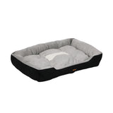 PaWz Pet Bed Dog Beds Bedding Mattress XXL Black XX-Large - Low Angle