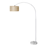 EMITTO Modern LED Floor Lamp Reading Beige - Low Angle